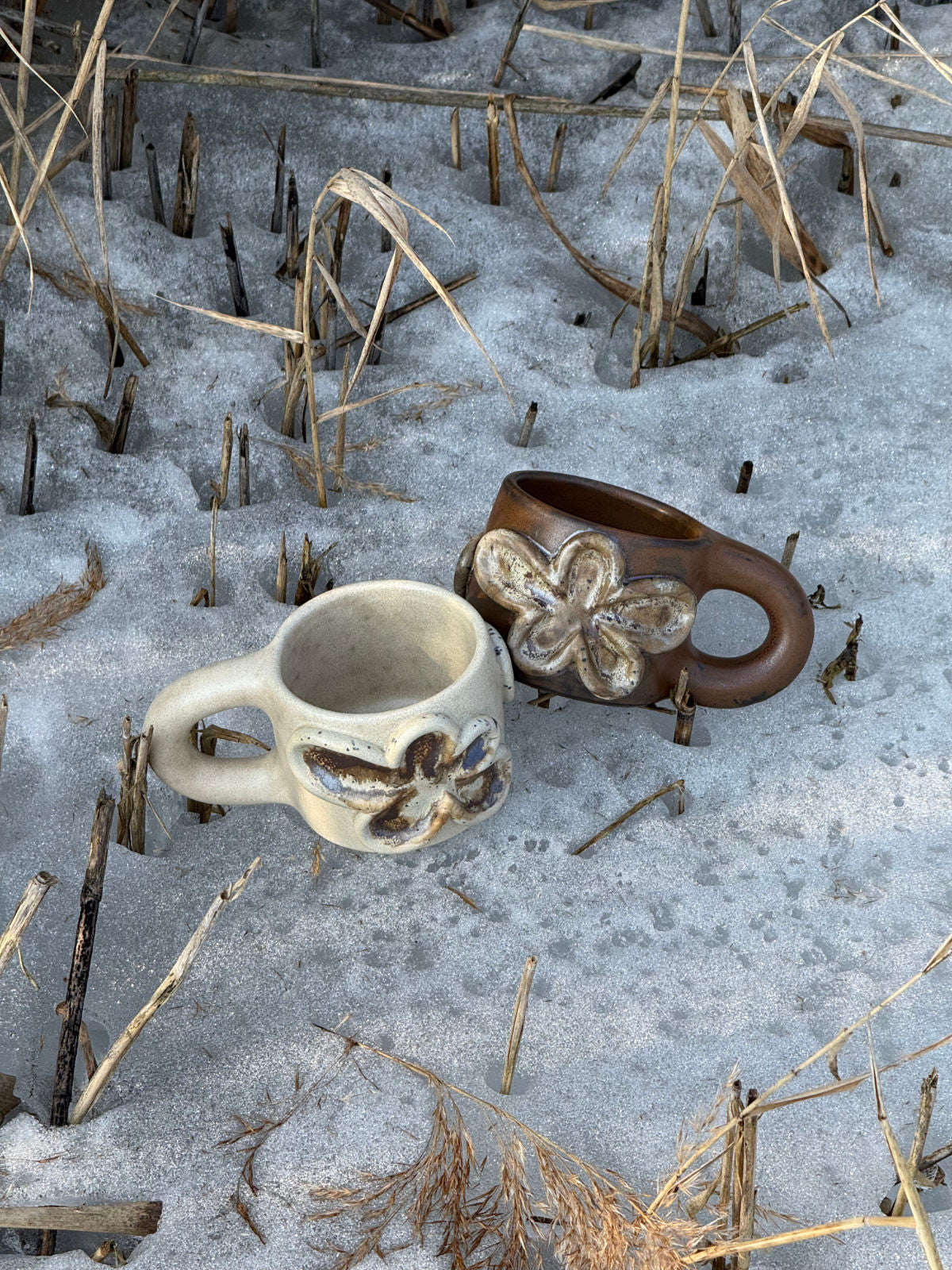 flower cups / mugs